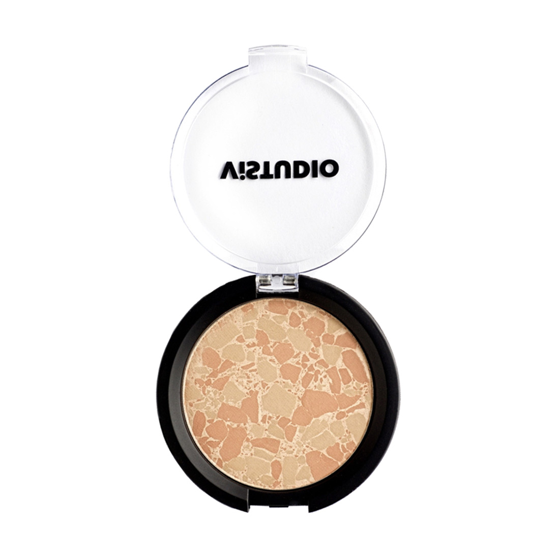 Компактна пудра для обличчя ViSTUDIO Compact Face Powder Palladio Effect Натурально-бежевий, 15 г